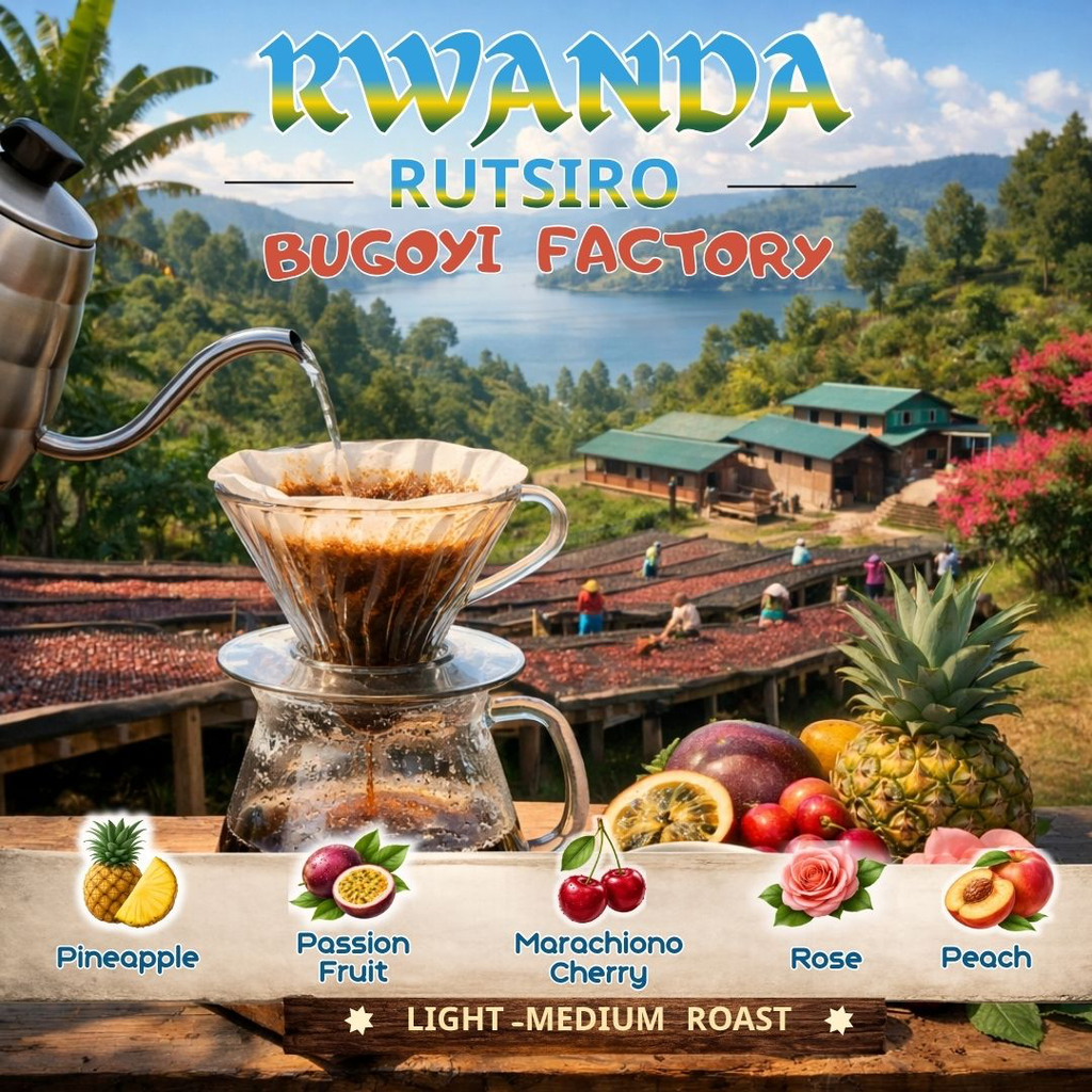 Rawanda Rutsiro Bugoyi Factory Natural