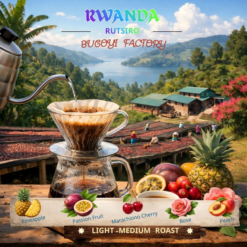 Rawanda Rutsiro Bugoyi Factory Natural