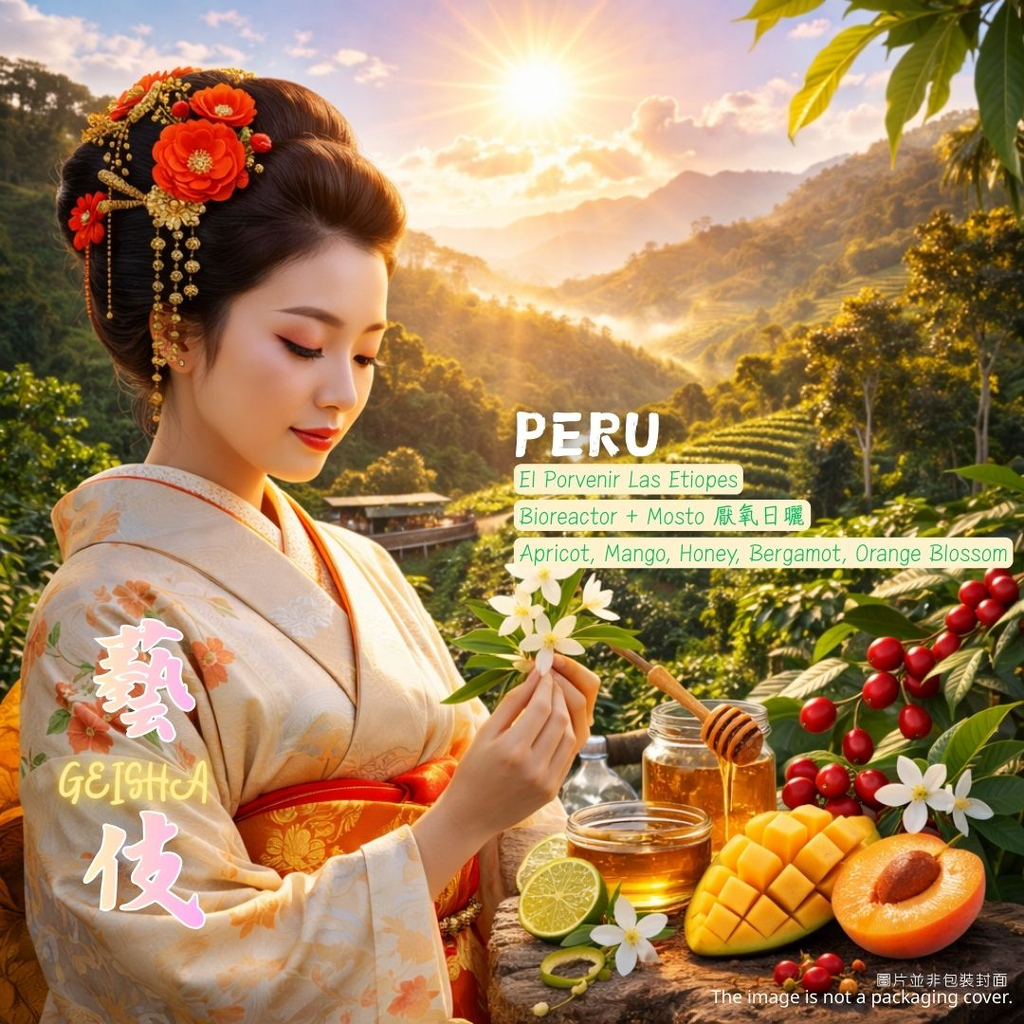 Peru El Porvenir Las Etiopes Geisha LTO#14