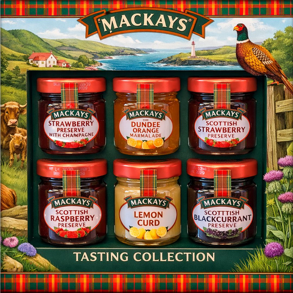 [MCK-TC-6X42G] Mackays Jam Gift Set (6 Flavours)