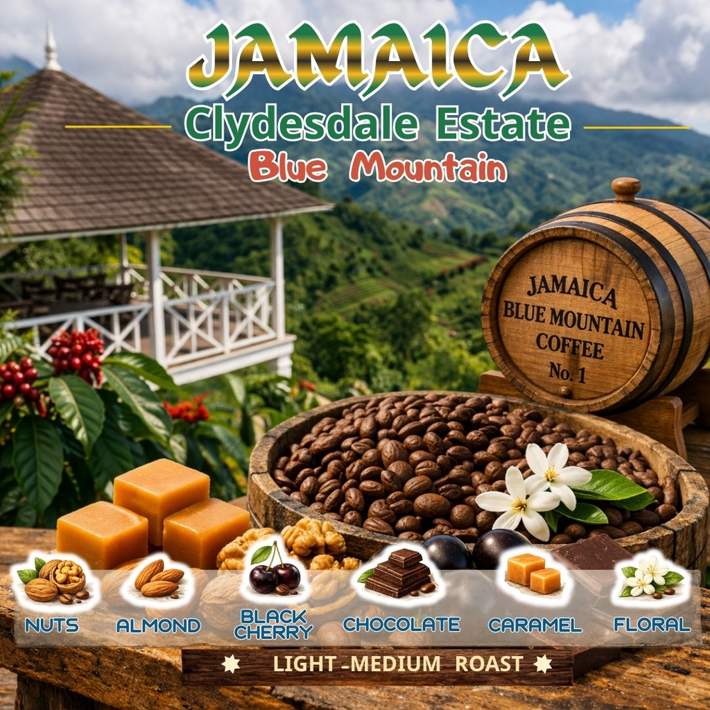 Jamaica Clydesdale Estate Blue Mountain No.1 (Coffee Beans(100g))