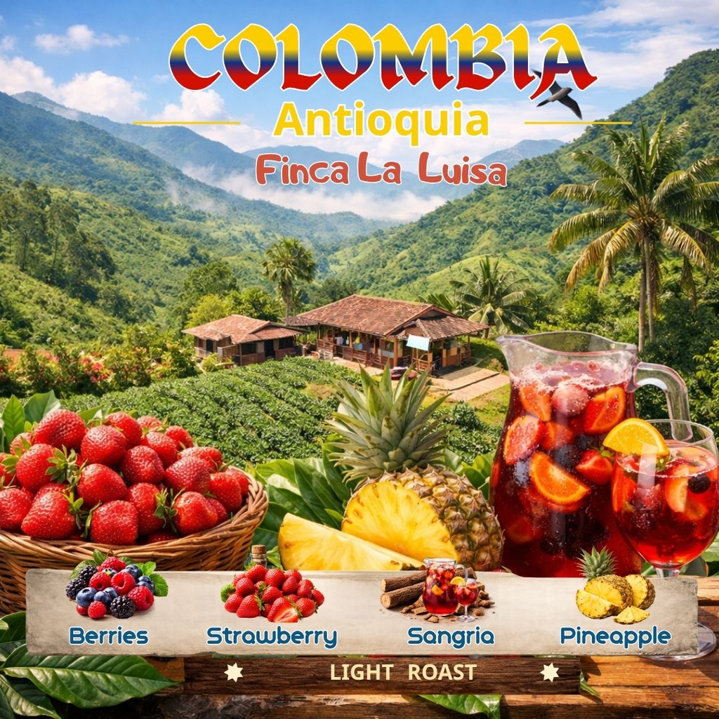 Colombia La Luisa Caturra CM Processing